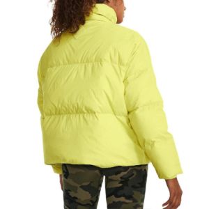 (WMNS) Under Armour ColdGear Infrared Fleece Down Jacket 'Neon Green' 1378858-743 sold by KicksCrew