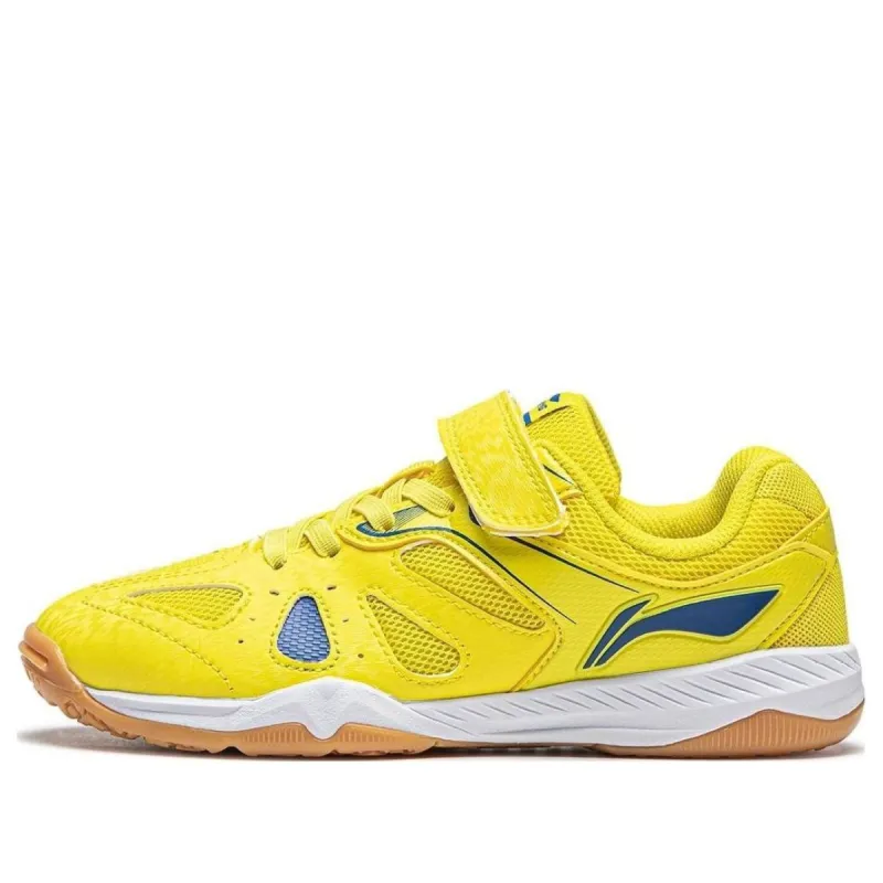 (GS) Li-Ning Originals Table Tennis Shoes 'Yellow White Gum' APTP008-3 sold by KicksCrew