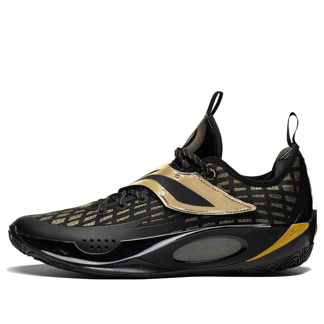 Li-Ning Wade 808 2.0 Low ' Black Gold' ABPT017-2 sold by KicksCrew