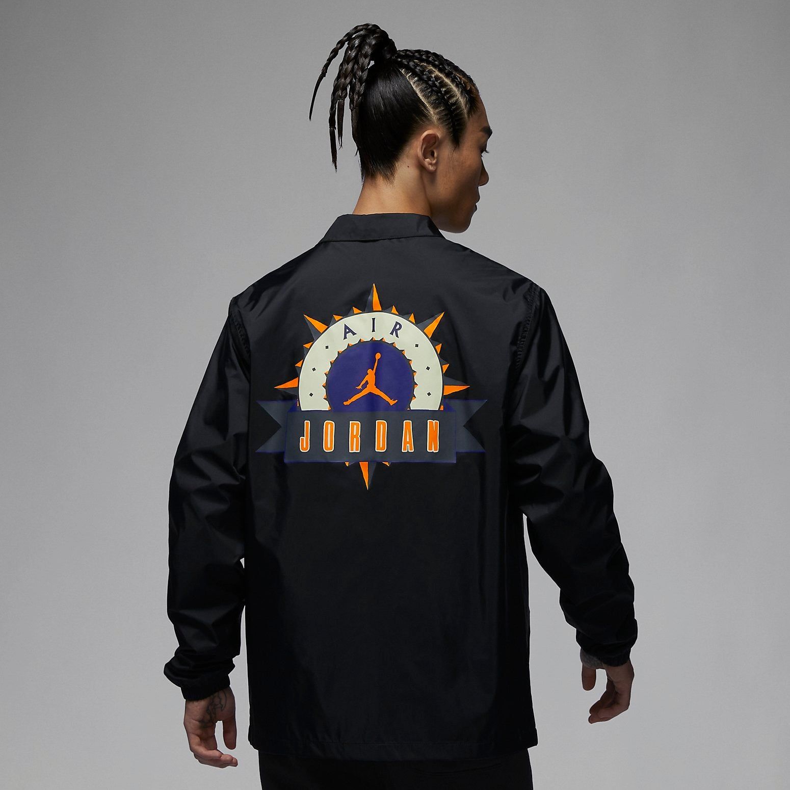 Air Jordan Flight MVP Jacket 'Black' FD7424-010 sold by KicksCrew product image thumbnail 4