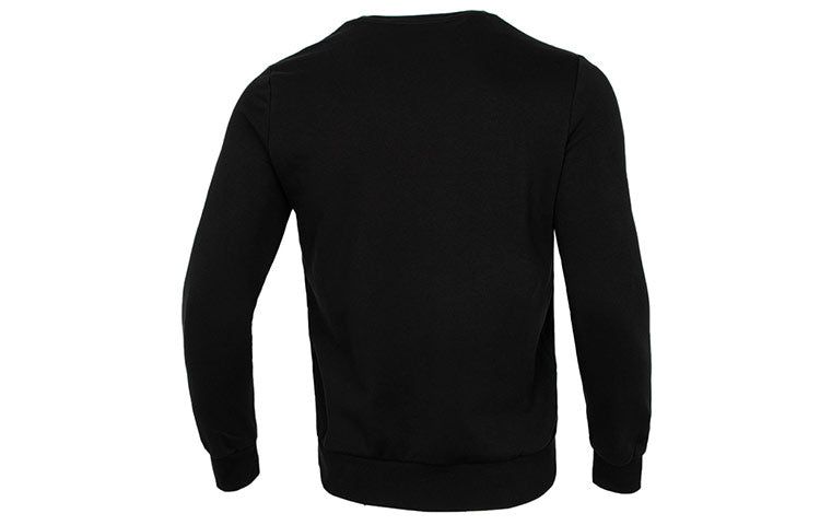 Puma Classics Logo Crew Neck Sweater 'Black' 531367-01 sold by KicksCrew product image thumbnail 2