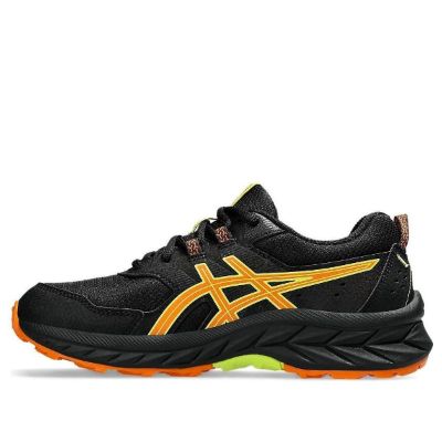 (GS) ASICS Gel-Venture 9 'Black Bright Orange' 1014A276-002 sold by KicksCrew