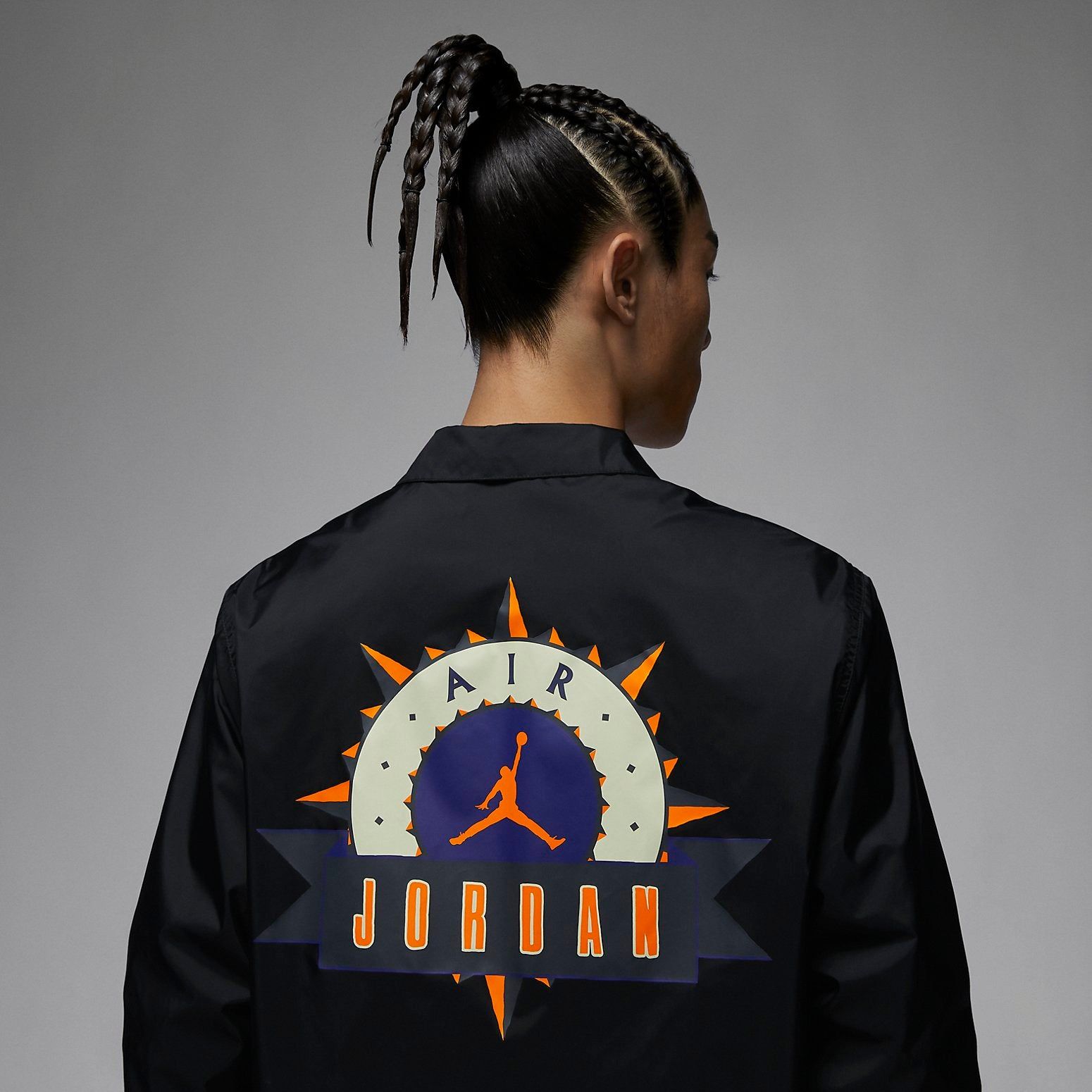 Air Jordan Flight MVP Jacket 'Black' FD7424-010 sold by KicksCrew product image thumbnail 3