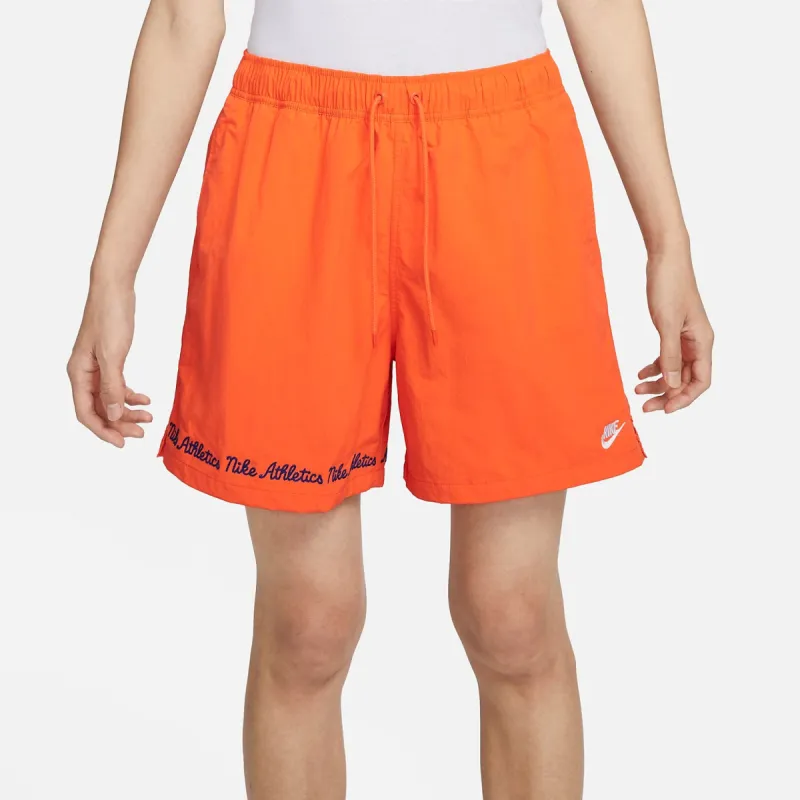 Nike Club Shorts 'Orange Black' FV5662-819 sold by KicksCrew