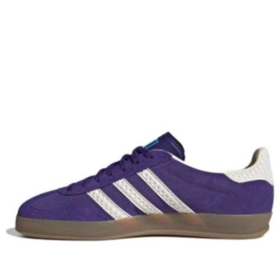 (WMNS) adidas Originals Gazelle Indoor 'Purple White' IF1806 sold by KicksCrew