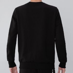 Puma Classics Logo Crew Neck Sweater 'Black' 531367-01 sold by KicksCrew