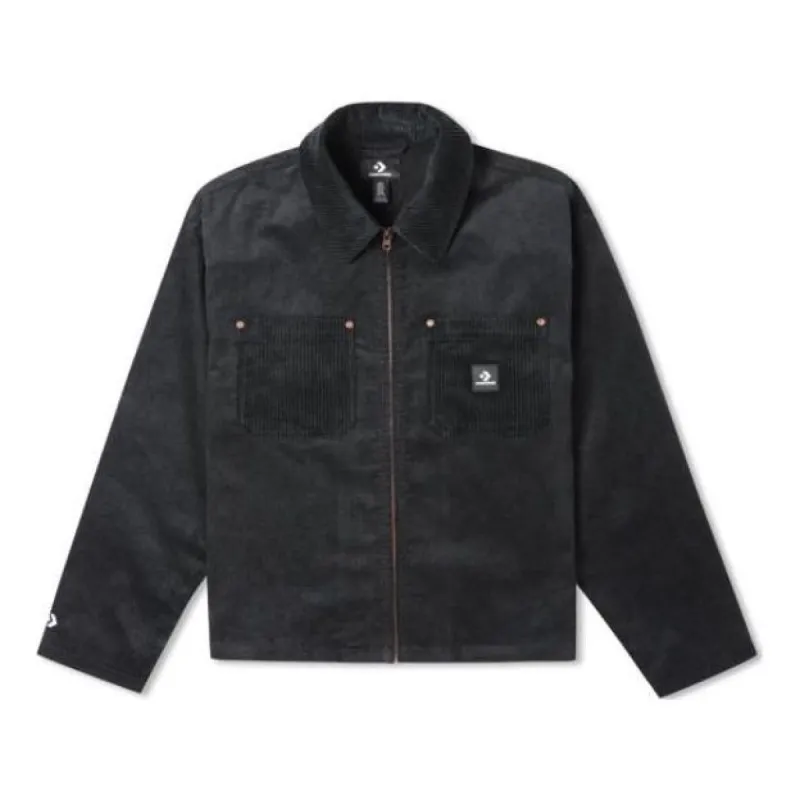 Converse Lightweight Shop Jacket 'Black' 10023770-A01 sold by KicksCrew
