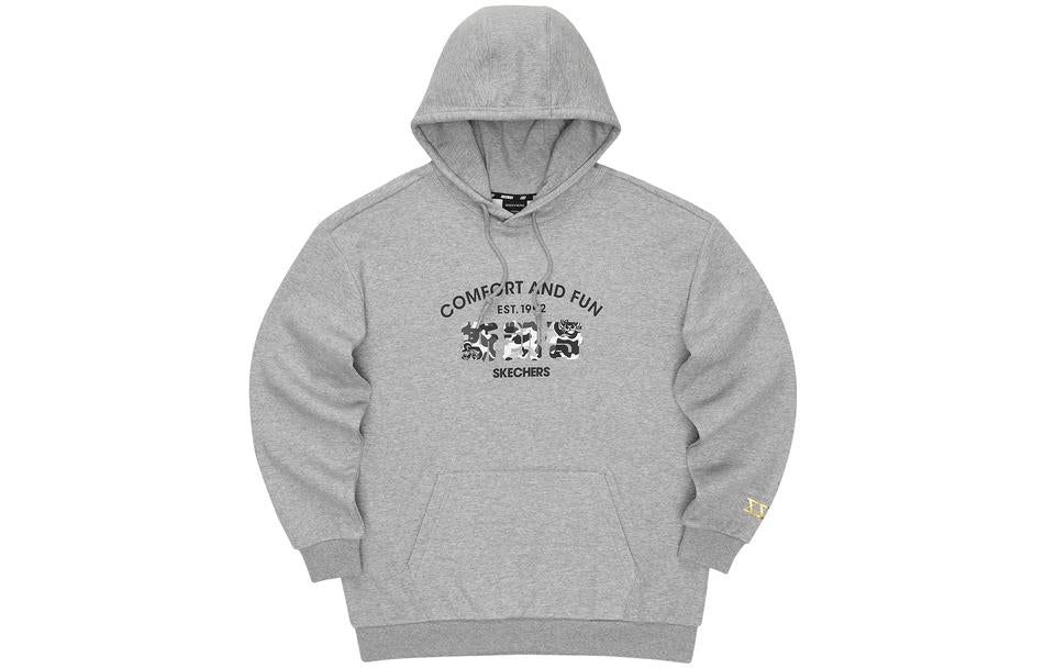 Skechers Graphic Hoodie 'Black Green Beige Red Grey' L122U172 sold by KicksCrew product image thumbnail 3