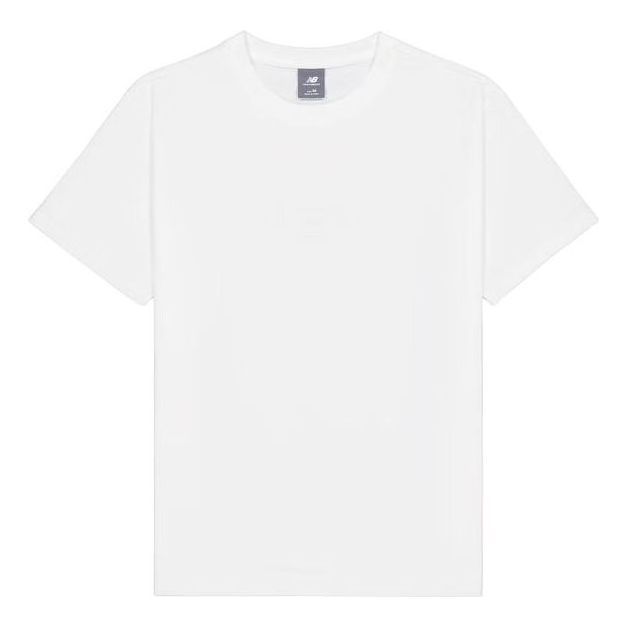New Balance Embroidery Logo T-Shirt 'White' AMT41653-WT sold by KicksCrew