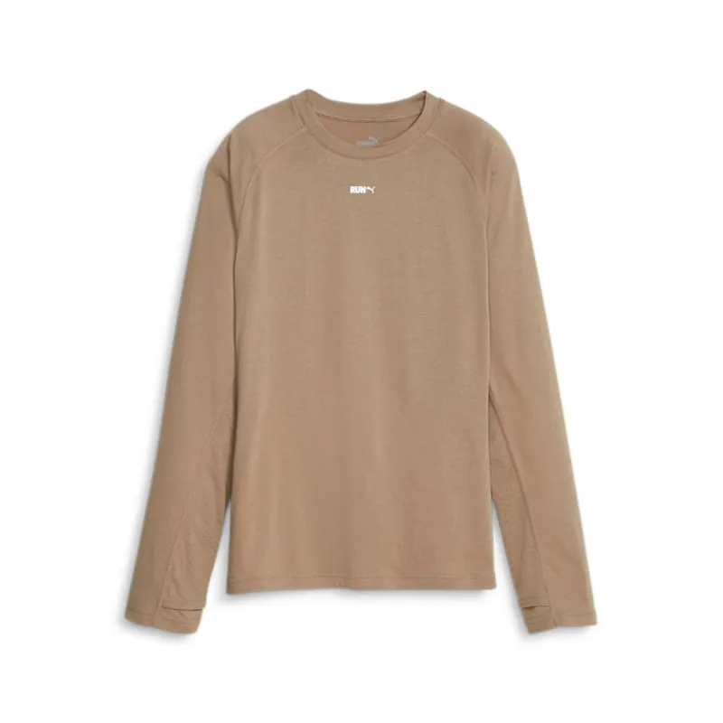(WMNS) PUMA long sleeve T-shirt 'Khaki' 524378-82 sold by KicksCrew