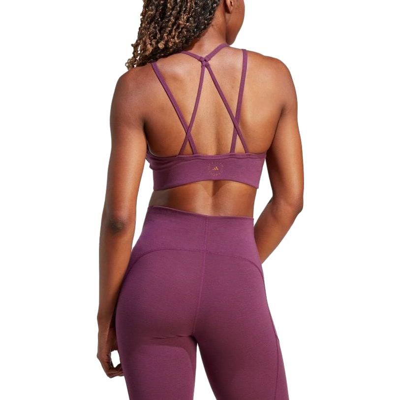 (WMNS) Adidas By Stella Mccartney Truestrength Medium-support Bra 'Red Night' IK9087 sold by KicksCrew product image thumbnail 3