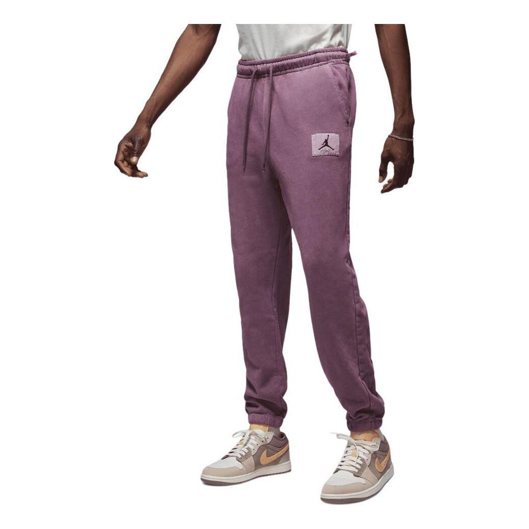 Air Jordan Essential Fleece Washed Trousers 'Purple' FB7299-508 sold by KicksCrew