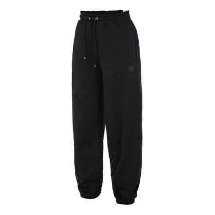 (WMNS) Air Jordan Flight Pants 'Black' FB5114-010 sold by KicksCrew