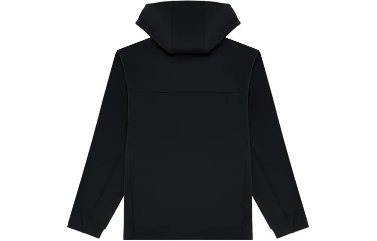Mizuno Essentials Logo Windbreaker Jacket 'Black' K2CE41D1 sold by KicksCrew product image thumbnail 2