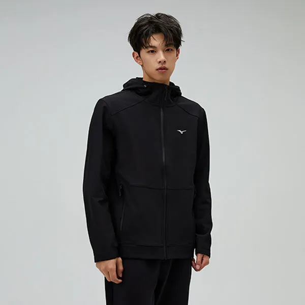 Mizuno Essentials Logo Windbreaker Jacket 'Black' K2CE41D1 sold by KicksCrew product image thumbnail 3