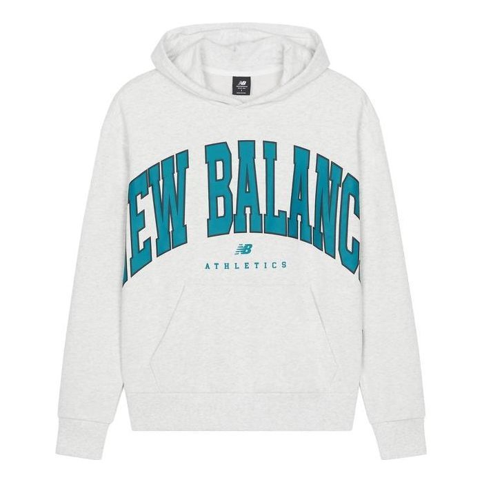 New Balance Athletics Warped Classics Sweat Hoodie 'Sea Salt Heather' UT31550-SAH sold by KicksCrew