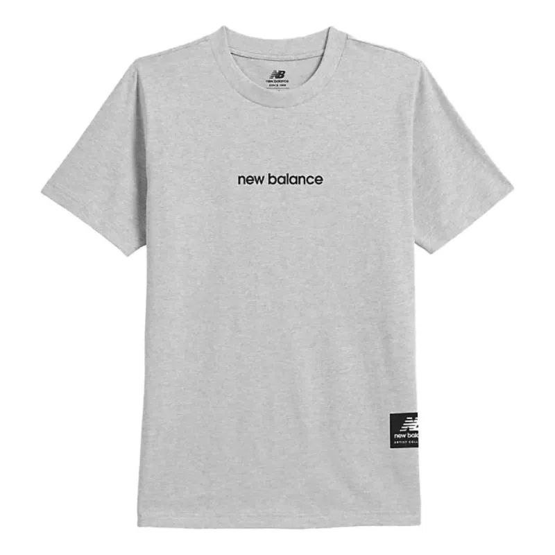 New Balance Athletics Literature T-Shirt 'Athletic Grey' MT33563-AG sold by KicksCrew