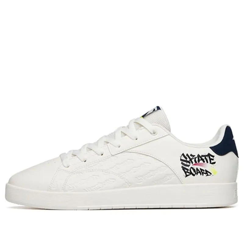 ANTA Life Series Sneakers 'White Black' 112228061-4 sold by KicksCrew