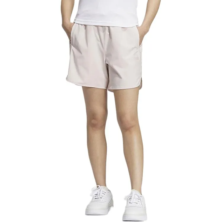 (WMNS) adidas Sportswear Logo Shorts (Asia Sizing) 'Light Pink' IM8938 sold by KicksCrew product image thumbnail 2