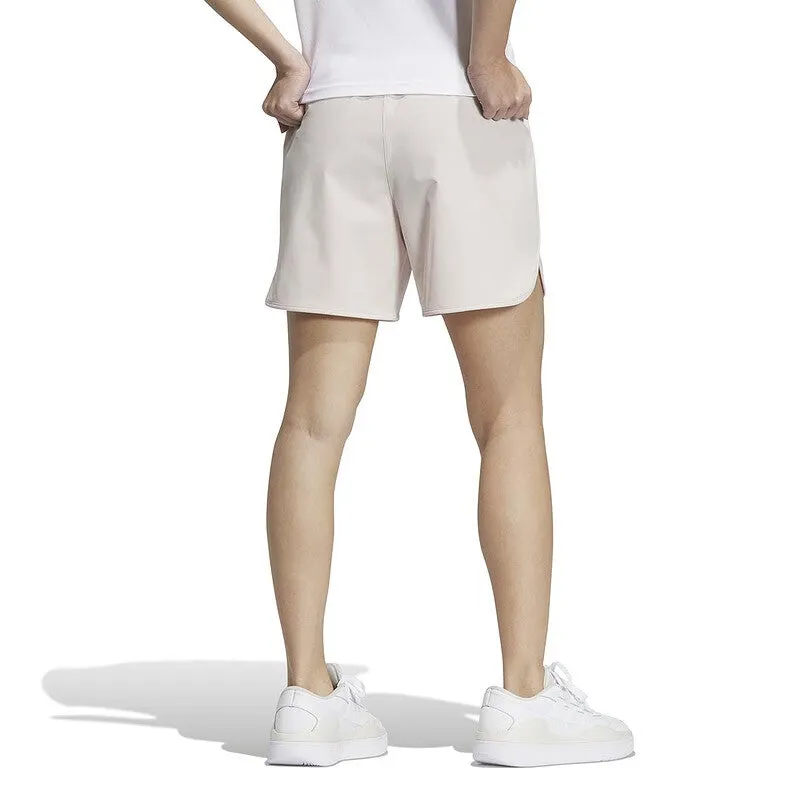 (WMNS) adidas Sportswear Logo Shorts (Asia Sizing) 'Light Pink' IM8938 sold by KicksCrew product image thumbnail 3