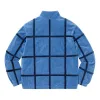 Supreme Grid Taping Velour Jacket 'Blue Black' SUP-SS20-509 sold by KicksCrew