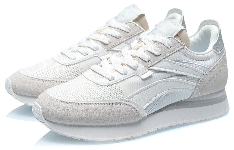 (WMNS) Li-Ning ChengFeng 'Grey White' AGCR196-1 sold by KicksCrew product image thumbnail 4