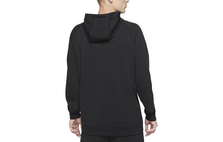 Nike Dry Graphic Logo Hoodie 'Black White' CZ2425-010 sold by KicksCrew product image thumbnail 2