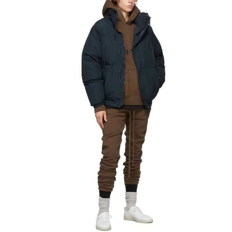 Fear of God Essentials FW20 x SSENSE Puffer Jacket 'Dark Navy' FOG-SS21-368 sold by KicksCrew product image thumbnail 4