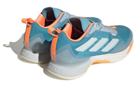 (WMNS) Adidas Avacourt Tennis Shoes 'Preloved Blue Orange' HQ8403 sold by KicksCrew