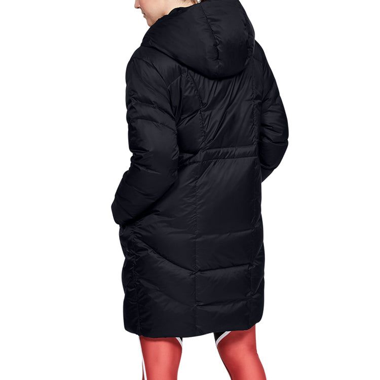 (WMNS) Under Armour Down Parka Jacket 'Black' 1342791-001 sold by KicksCrew product image thumbnail 4