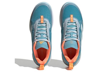 (WMNS) Adidas Avacourt Tennis Shoes 'Preloved Blue Orange' HQ8403 sold by KicksCrew