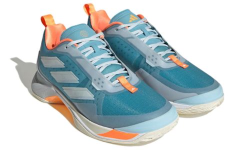 (WMNS) Adidas Avacourt Tennis Shoes 'Preloved Blue Orange' HQ8403 sold by KicksCrew