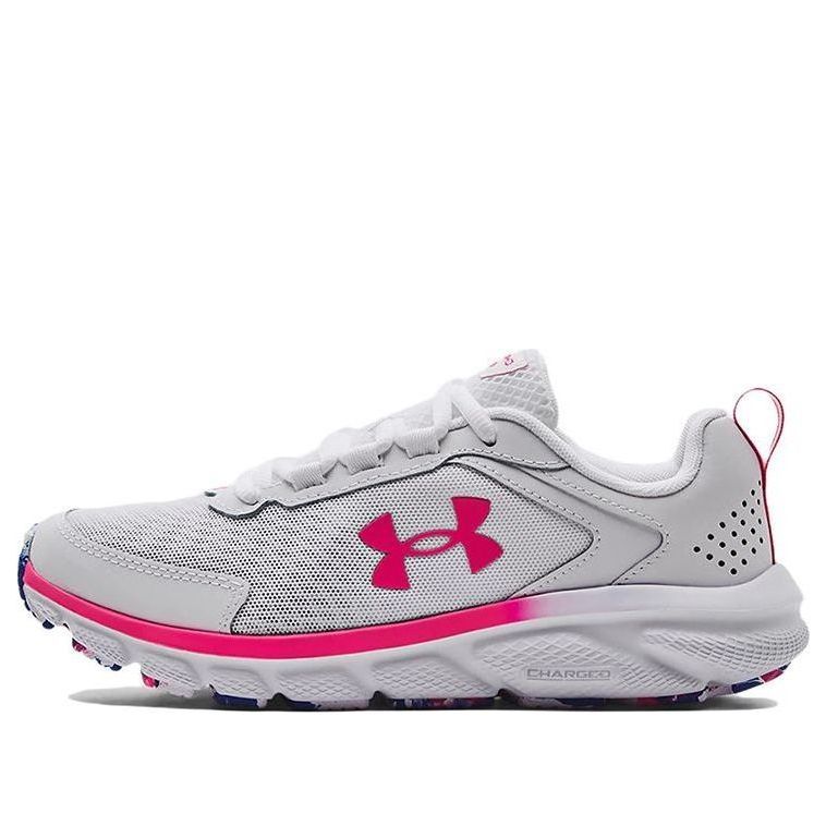 (WMNS) Under Armour Charged Assert 9 Marble 'White Victory Blue' 3024853-103 sold by KicksCrew