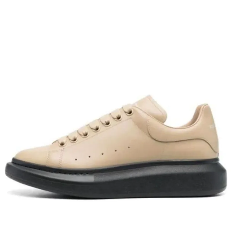 Alexander McQueen Larry Sneakers 'Beige Black' 727388WHTQ49787 sold by KicksCrew