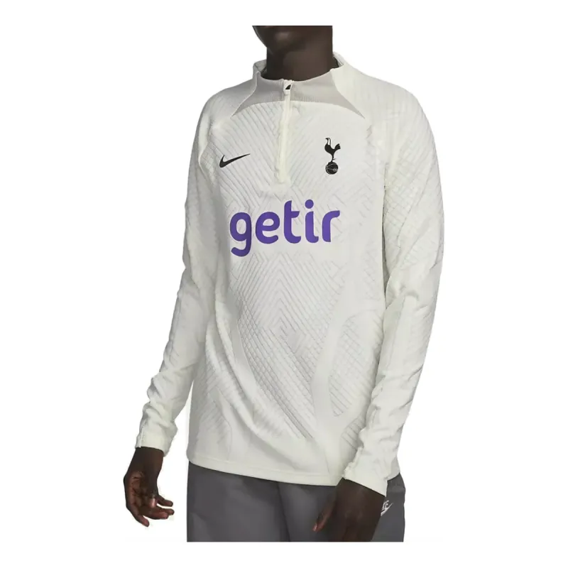 Nike Tottenham Dri-fit ADV Elite 1/4 Zip Long Sleeve Strike Drill Top 'Beige' DN2791-133 sold by KicksCrew