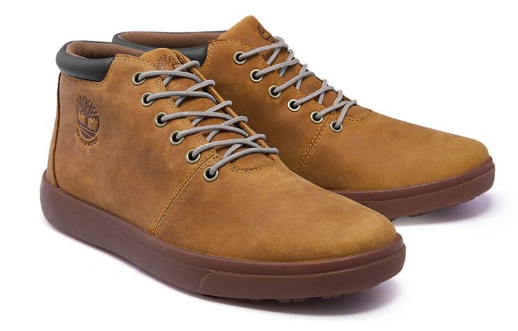 Timberland Ashwood Park Mid Waterproof Leather Chukka Boots 'Brown' A2DSCW sold by KicksCrew product image thumbnail 4