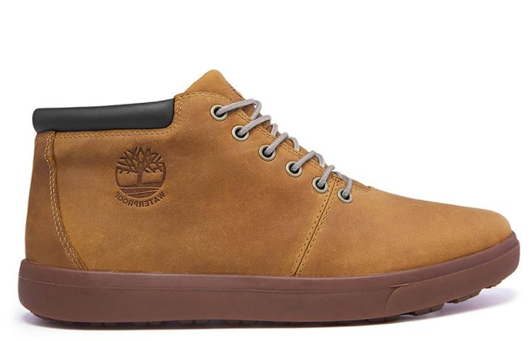 Timberland Ashwood Park Mid Waterproof Leather Chukka Boots 'Brown' A2DSCW sold by KicksCrew product image thumbnail 2
