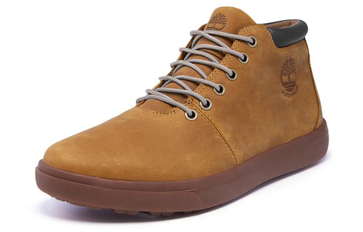 Timberland Ashwood Park Mid Waterproof Leather Chukka Boots 'Brown' A2DSCW sold by KicksCrew product image thumbnail 3
