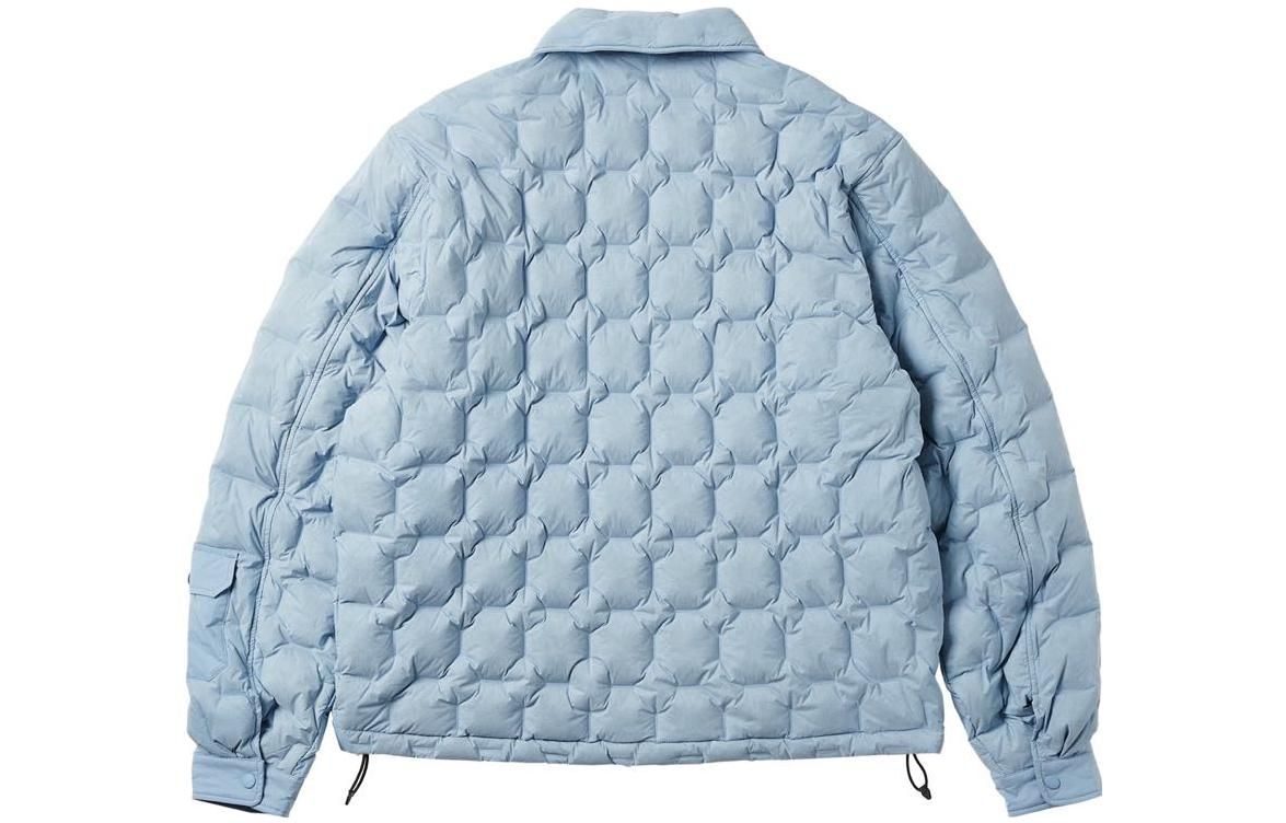 Palace Pertex Work Down Jacket 'Dusty Blue' PAL-FW22-499 sold by KicksCrew product image thumbnail 2