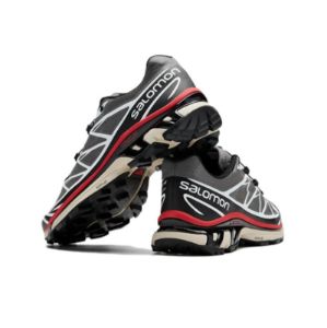SALOMON XT-6 'Pewter Black Aurora Red' 472932 sold by KicksCrew