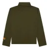 HERON PRESTON SS23 Logo Patch Rollneck Long-Sleeve T-Shirt 'Dark Olive' HMAB027S23JER0015501 sold by KicksCrew