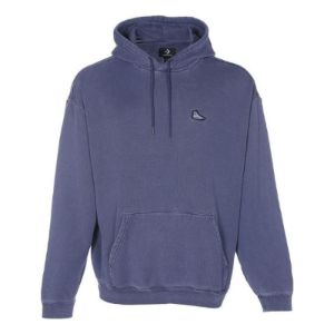 Converse Loose Fit Sneaker Patch Hoodie 'Blue' 10025537-A06 sold by KicksCrew