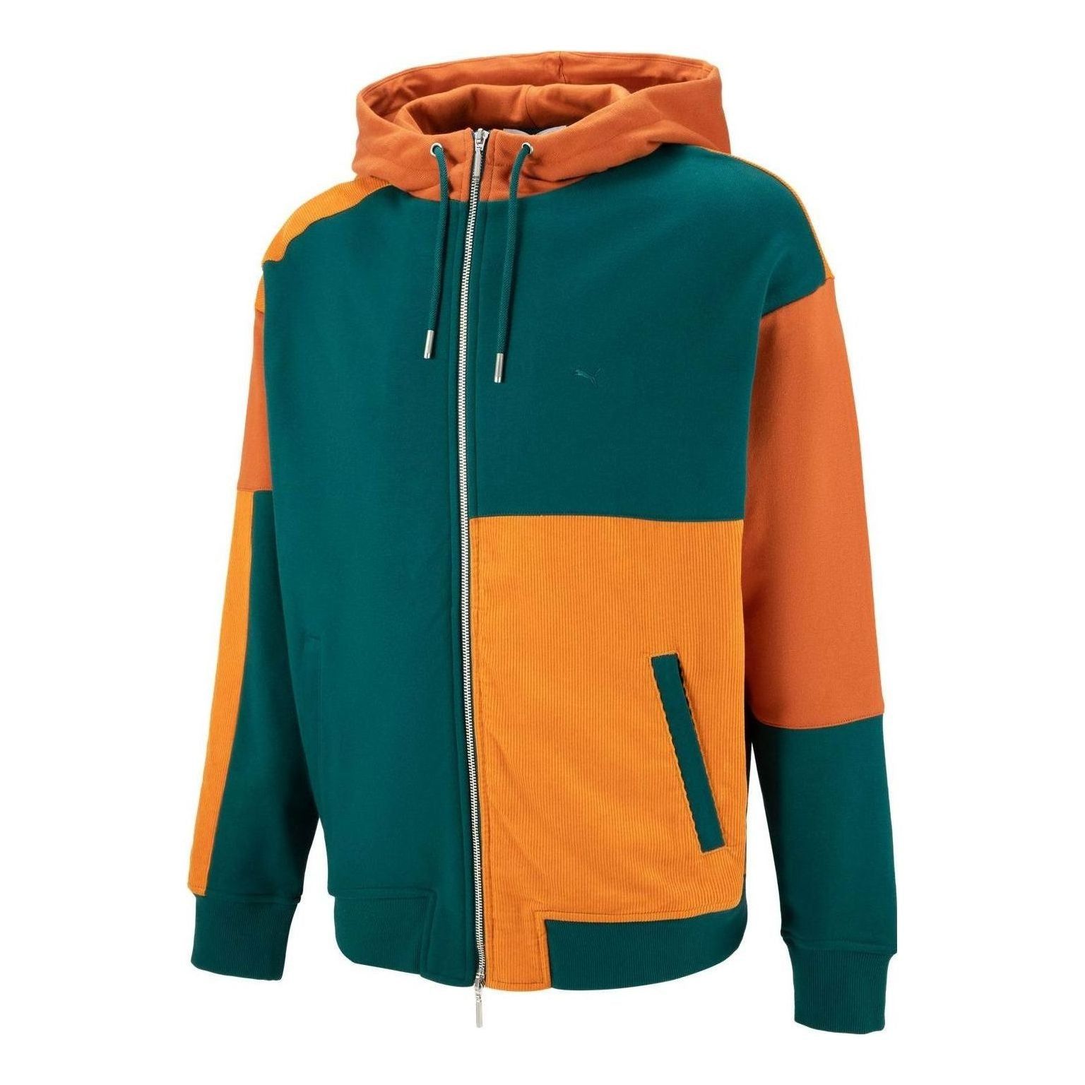 Puma Select MMQ Colorblock Jacket 'Green' 539582-87 sold by KicksCrew