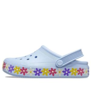 (GS) Crocs Crocs Off Court Daisy Clogs 'Blue' 209061-4NS sold by KicksCrew