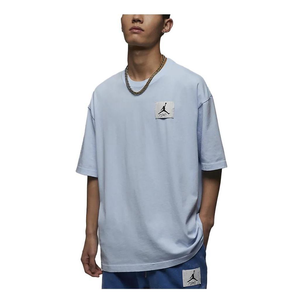 Air Jordan Top Short-sleeved 'Blue' DZ0605-411 sold by KicksCrew