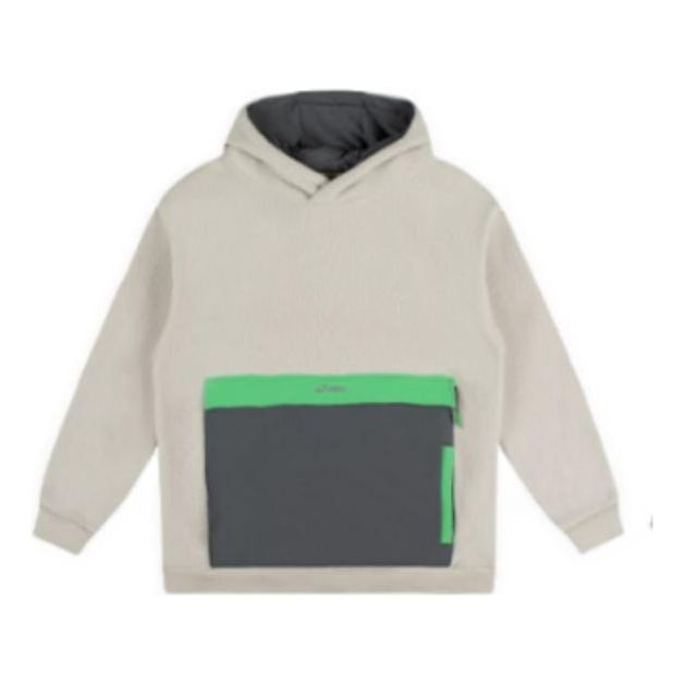 ASICS Colorblock Sherpa Hoodie 'Beige' 2203A154-020 sold by KicksCrew