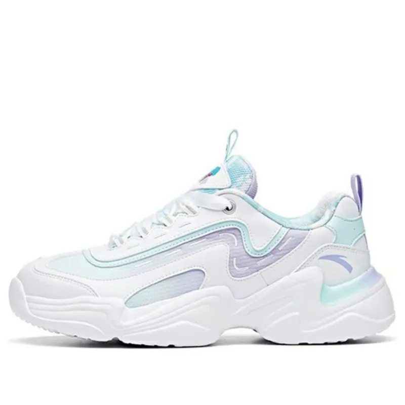 (WMNS) ANTA Casual Shoes 'White Purple Blue' 92938862-10 sold by KicksCrew