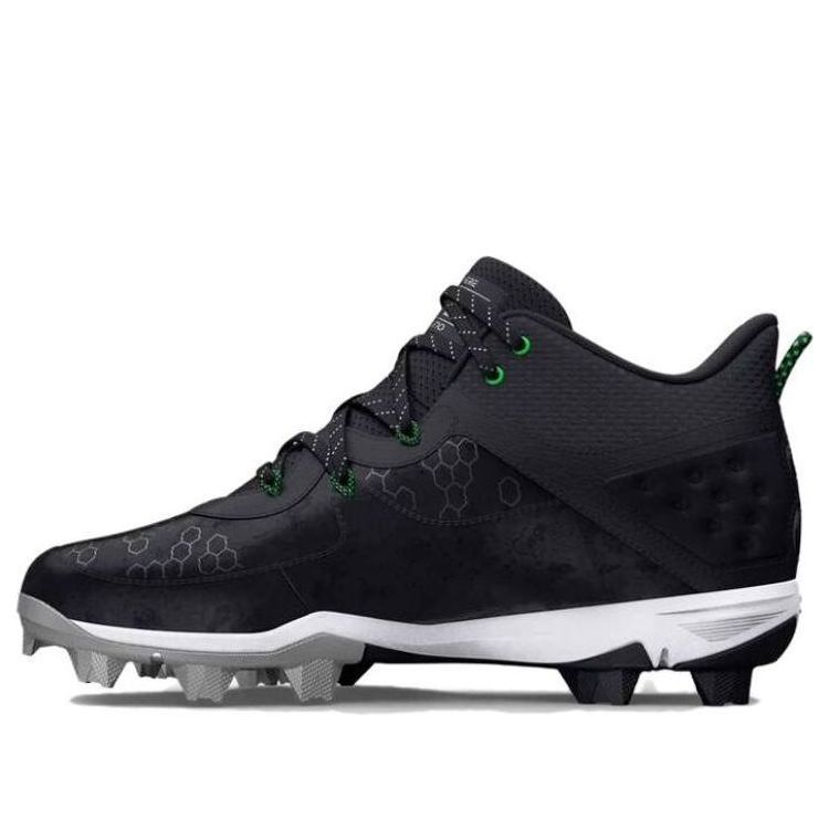Under Armour Harper 8 Mid RM Baseball Shoes 'Black' 3026592-001 sold by KicksCrew