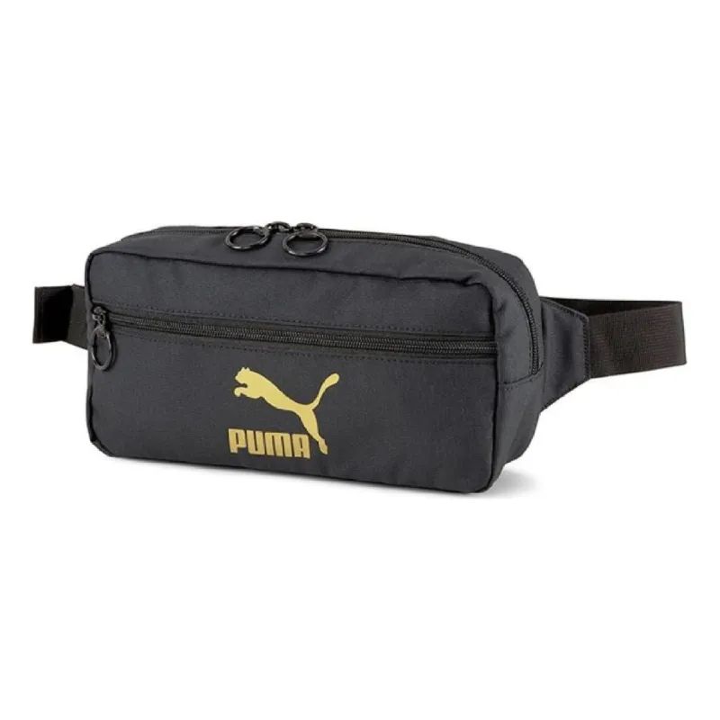 PUMA Originals Urban Waist Bag 'Black Gold' 078006-01 sold by KicksCrew