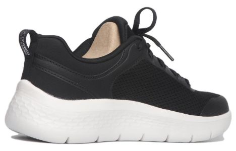 (WMNS) Skechers GO WALK Flex 'Black' 124817-BKW sold by KicksCrew